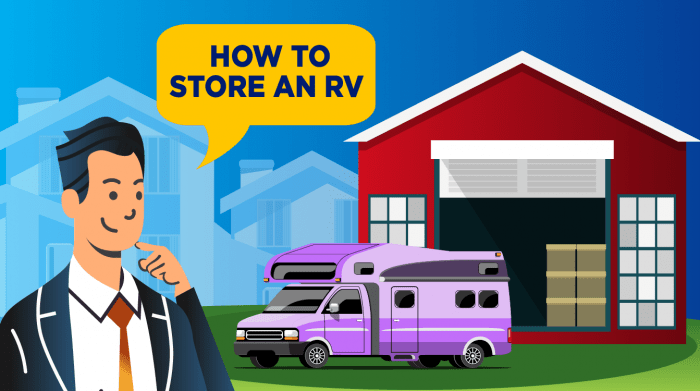 705. how to store an RV