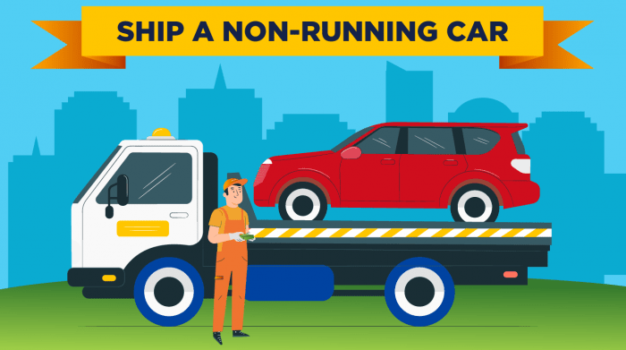 706. Ship a non-running car