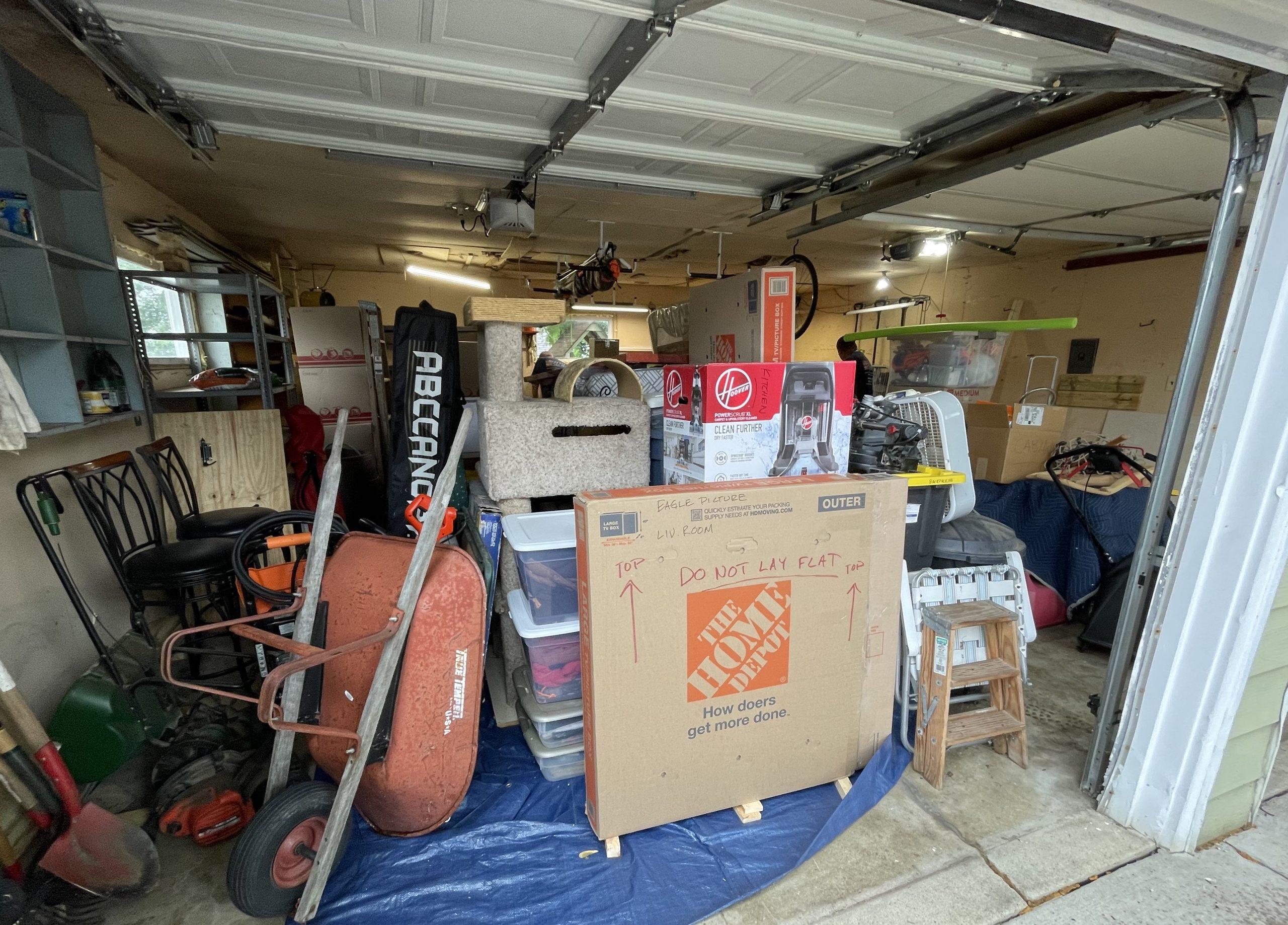 Steve's items to move with Mayflower