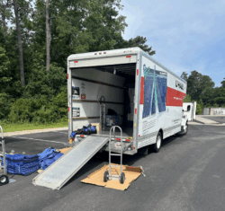 Cole's pick up day for moving from Joplin MO