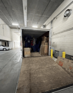 Michaels items getting loaded in georgia