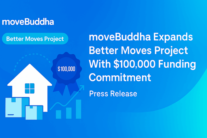 movebuddha press release, expands better moving budget